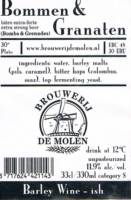 Brouwerij De Molen, Bommen & Granaten Barley Wine-ish