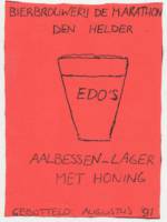 Amateurs, Edo's Aalbessen-Lager Met Honing