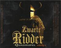 Amateurs, Zwarte Ridder Quadrupel  nr 023