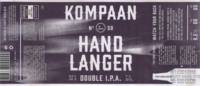 Kompaan Dutch Craft Beer Company, Handlanger Double I.P.A