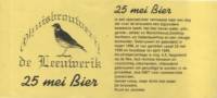 Amateurs, 25 Mei Bier