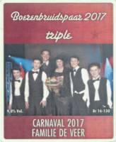 Amateurs, Boerenbruidspaar 2017  Triple