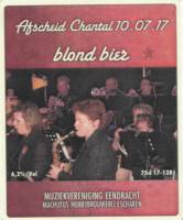 Amateurs, Afscheid Chantal 10.07.17  Blond bier