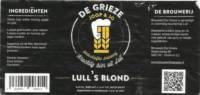 Brouwerij De Grieze, Lull's Blond