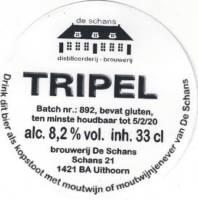 Bierbrouwerij De Schans, Tripel Bierbrouwerij De Schans, Tripel