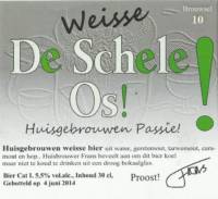 Brouwerij d'n Schele Os, Weisse  Brouwsel 10
