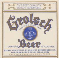 Grolsch, Grolsch Beer