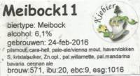 Amateurs, Meibock 11