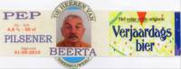 De Heeren van Beerta, Verjaardagsbier PEP Pilsener