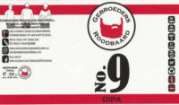 Gebroeders Roodbaard Brouwerij, No. 9 DIPA