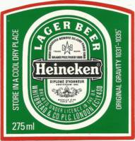 Licentiebrouwsels , Heineken Lager Beer