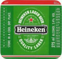 Licentiebrouwsels , Heineken Lager Beer Quality Lager