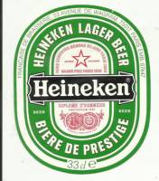 Licentiebrouwsels , Heineken Lager Beer Biere de Prestige