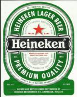 Licentiebrouwsels , Heineken Lager beer Premium Quality