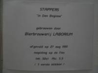 Amateurs, Stappers  ''In Den Beginne"