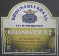 Brouwerij Kraan (Bodegraven), Kraanwater 11.2