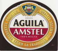 Licentiebrouwsels ,  Aguila Amstel cerveza 100% malta