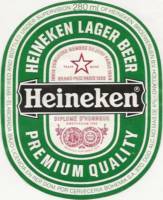 Licentiebrouwsels , Heineken Lager Beer Premium Quality
