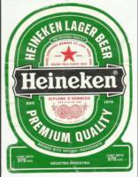 Licentiebrouwsels , Heineken Lager Beer Premium Quality