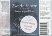 Berghoeve Brouwerij, Zwarte Snorre Twents Imperial Stout