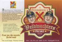 Buitenlandse bieren voor Nederlandse markt (etiket Nederlandse plaatsnaam), Veldwachters Pilske
