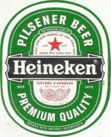 Licentiebrouwsels , Heineken Pilsener beer Premium Quality
