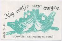 Amateurs, Nog eentje voor morgen