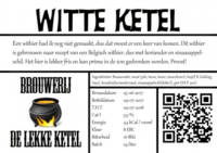 Amateurs, Witte Ketel