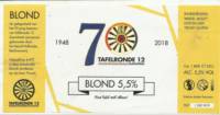 Noord-Hollandse Bierbrouwerij B.V., 70 Tafelronde 12 Blond