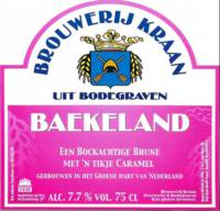 Brouwerij Kraan (Bodegraven), Baekeland