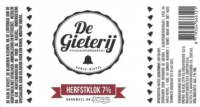Brouwerij De Gieterij, Herfstklok Brouwerij De Gieterij, Herfstklok