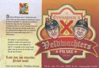 Buitenlandse bieren voor Nederlandse markt (etiket Nederlandse plaatsnaam), Veldwachters Pilske