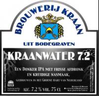 Brouwerij Kraan (Bodegraven), Kraanwater 7.2