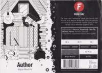 Brouwerij Frontaal, Author Belgian Wheat Ale