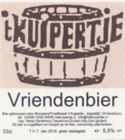 Bierbrouwerij 't Kuipertje, Vriendenbier