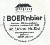 Bierbrouwerij De Schans, Boer'nbier Bierbrouwerij De Schans, Boer'nbier