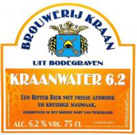 Brouwerij Kraan (Bodegraven), Kraanwater 6.2