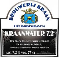 Brouwerij Kraan (Bodegraven), Kraanwater 7.2