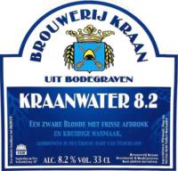 Brouwerij Kraan (Bodegraven), Kraanwater 8.2