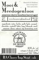 Brouwerij De Molen, Mooi & Meedogenloos BA Cherry Imp Stout-ish
