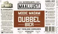Bierbrouwerij Maallust, Mooie Madam Dubbel