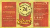 Brouwerij 74, Blond