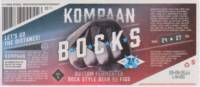 Kompaan Dutch Craft Beer Company, Bocks