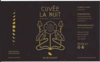 Brouwerij In De Nacht, Cuvée La Nuit Bière Brut - Chardonnay