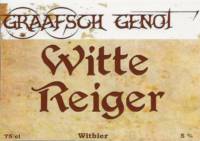 Graafsch Genot, Witte Reiger Witbier Graafsch Genot, Witte Reiger Witbier