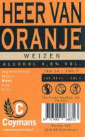 Heer van Oranje, Weizen