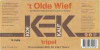 Brouwplaats Koe En Kalf, 't Olde Wief Tripel