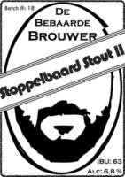 De Bebaarde Brouwer, Stoppelbaard Stout II