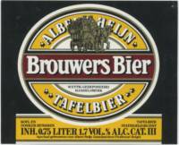 Licentiebrouwsels , Brouwers Bier Tafelbier