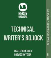 Amateurs, Technical Writer's B(L)ock